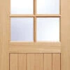 LPD Cottage Stable 6L Oak Glazed Door -House Flex Shop Oak Cottage Glazed 6L 07920.1701075751