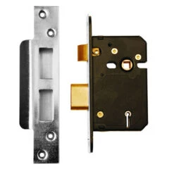 Door Sashlock 5 Lever BS3621 Mortice Sashlock SSS 63mm