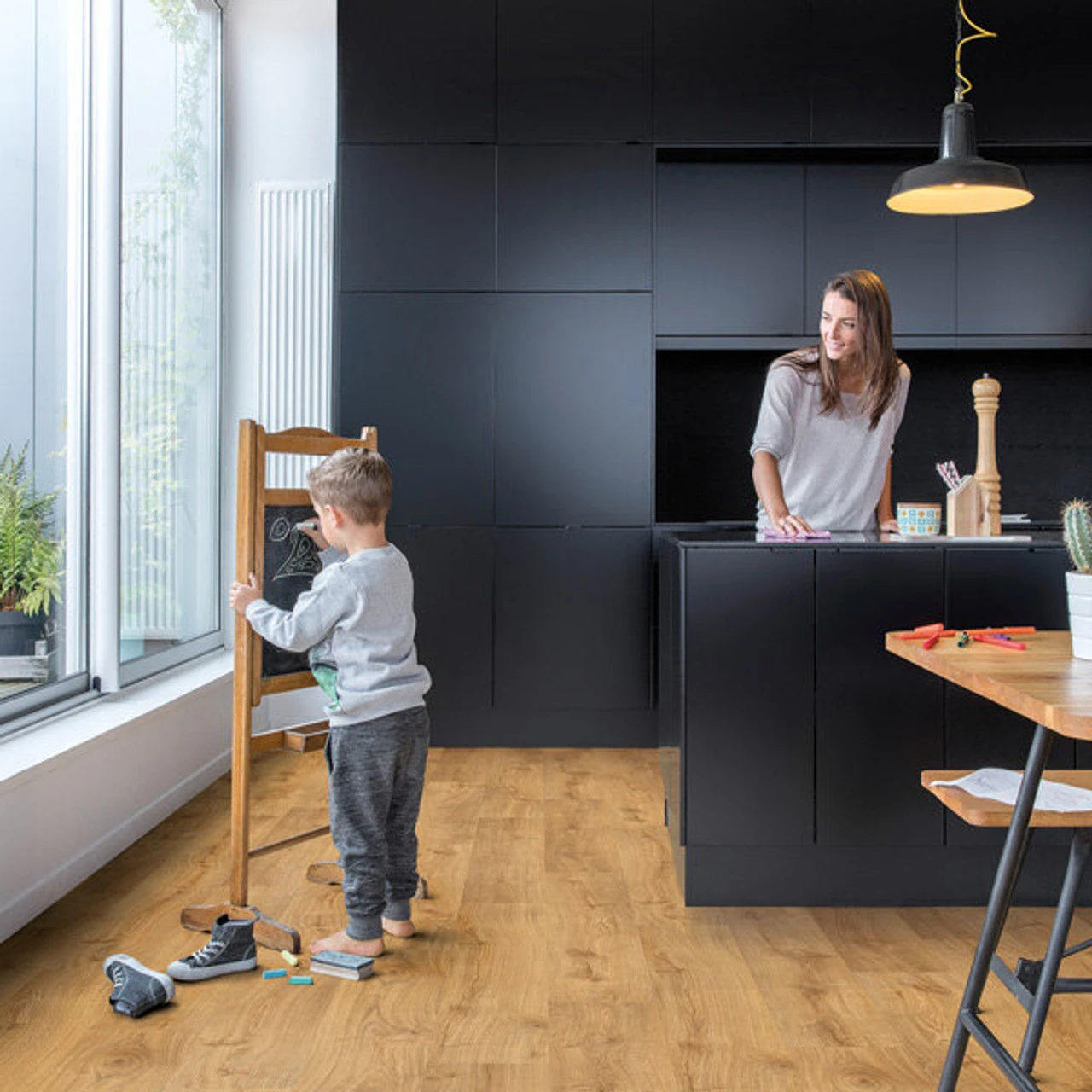 Quick Step Pulse Click Plus Autumn Oak Honey Livyn Vinyl Flooring (2.220m2) 4 Quick Step Pulse Click Plus Autumn Oak Honey Livyn Vinyl Flooring (2.220m2) - Image 2