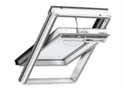 Velux GGU 007030 Solar Centre Pivot White Polyurethane Roof Window (Various Size)