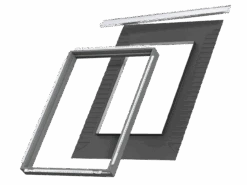 Velux BDX 2000 Single Window Insulation & Felt Collars (Various Sizes)