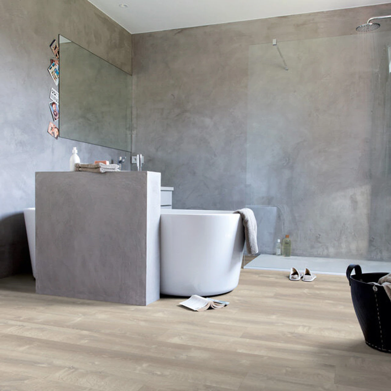 Quick Step Pulse Click Plus Sand Storm Oak Warm Grey Livyn Vinyl Flooring (2.220m2) 4 Quick Step Pulse Click Plus Sand Storm Oak Warm Grey Livyn Vinyl Flooring (2.220m2) - Image 2