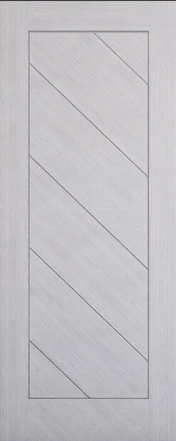Deanta Torino Fully Finished Light Grey Ash Fire Door