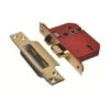Door Sashlock PB And BS 5 Lever SQR Forend Visi 68mm