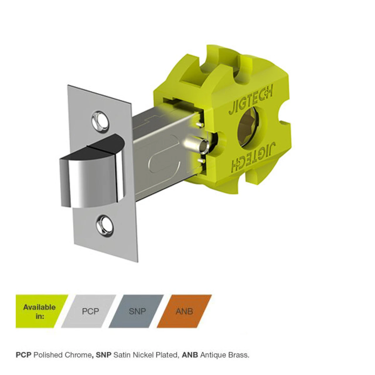 Jigtech Backset SNP Smart Standard Privacy Latch 57mm 3 Jigtech Backset SNP Smart Standard Privacy Latch 57mm