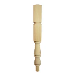 Richard Burbidge Intermediate Newel Turning Pine 710 X 90 X 90mm