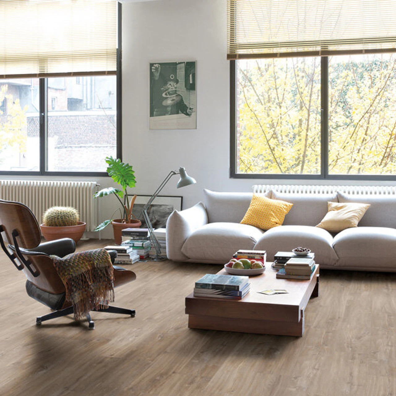 Quick Step Balance Click Canyon Oak Dark Brown Classic Livyn Vinyl Flooring (2.105m2) 4 Quick Step Balance Click Canyon Oak Dark Brown Classic Livyn Vinyl Flooring (2.105m2) - Image 2