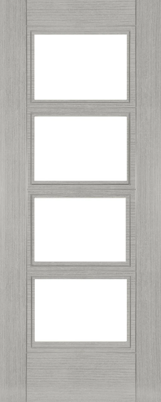 Deanta Montreal Fully Finished Light Grey Ash Glazed Fire Door 3 Deanta Montreal Fully Finished Light Grey Ash Glazed Fire Door