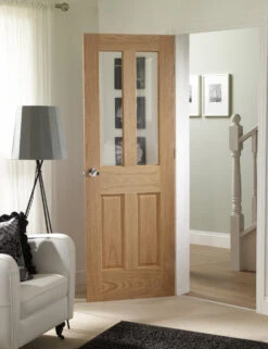 XL Malton Shaker Internal Oak Door With Clear Glass -House Flex Shop t.tlx eOedIwA.nedmsS4y3e.elJ5eN.edjLGemNdLDeTi 76494.1700663221