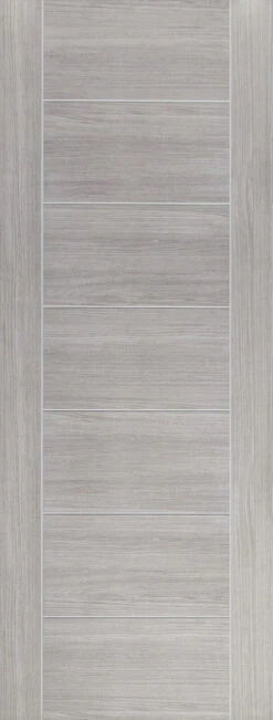 XL White Grey Laminate Palermo Fire Door