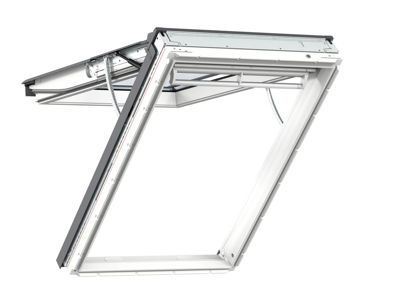 Velux GGL 3070 Manual Centre Pivot White Painted Roof Window Double Glazed (Various Size) 4 Velux GGL 3070 Manual Centre Pivot White Painted Roof Window Double Glazed (Various Size) - Image 2