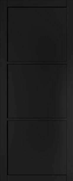 Deanta Camden Fully Finished Black Door