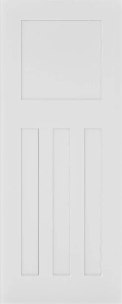 Deanta Cambridge White Primed Fire Door