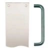 Pull Door Handle With Finger Plate SSS 300 X 70mm 225 X 19mm