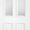 XL Tricoya Malton External Double Glazed Door With Decorative Glass 1981 X 838 X 44mm (33'')