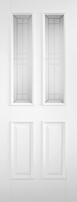 XL Tricoya Malton External Double Glazed Door With Decorative Glass 1981 X 838 X 44mm (33'')