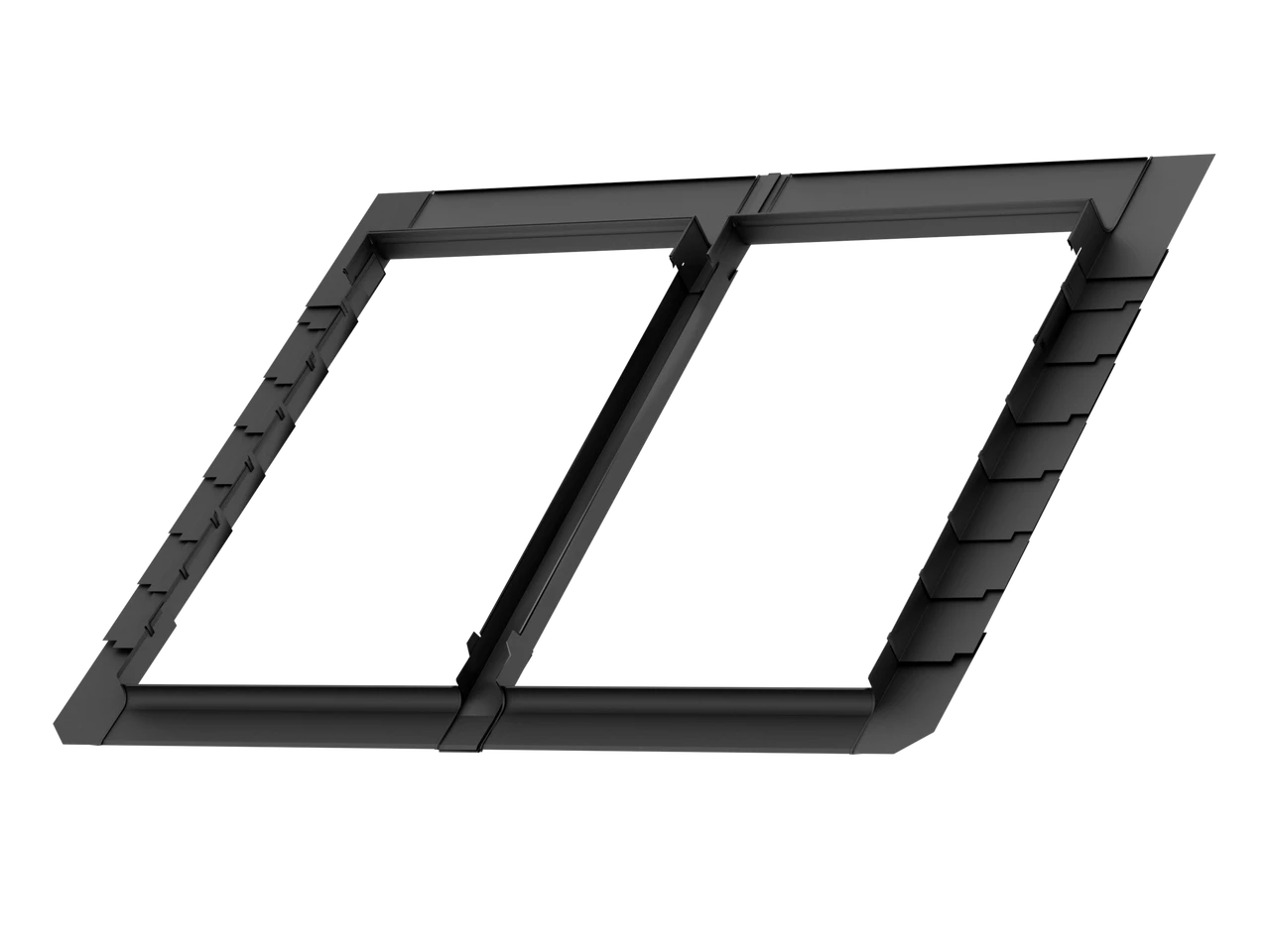 Velux EKL 0021E Classic Side-by-Side Slate Flat Roof Flashing (Various Sizes) 3 Velux EKL 0021E Classic Side-by-Side Slate Flat Roof Flashing (Various Sizes)