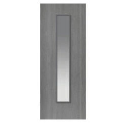 JB Kind Pintado Fully Finished Grey Laminate Glazed Door