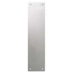 Plain Push Door Plate SAA 305 X 76mm