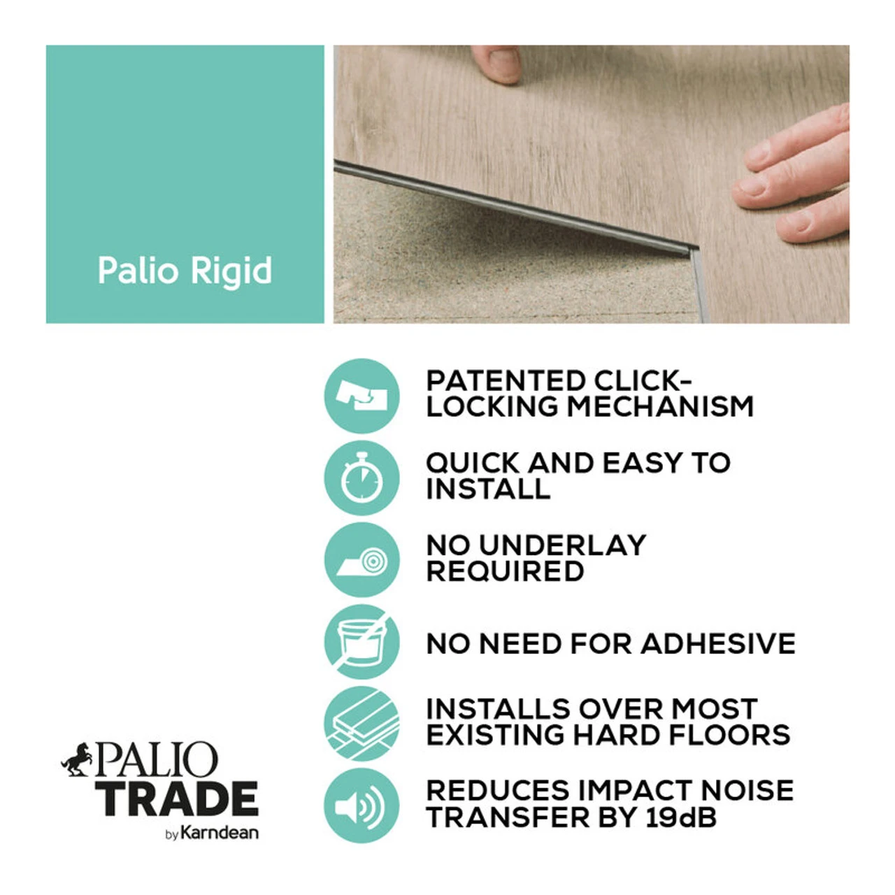 Karndean Palmaria Palio Rigid PVC Flooring 1211mm X 170 X 4.5mm (2.468m2 Pack) 13 Karndean Palmaria Palio Rigid PVC Flooring 1211mm X 170 X 4.5mm (2.468m2 Pack) - Image 11