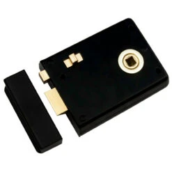 Door Lock Rim Double Handed Japanned 140mm