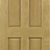 Deanta Bury Fully Finished Oak Fire Door