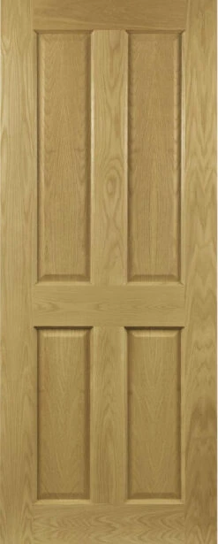 Deanta Bury Fully Finished Oak Fire Door