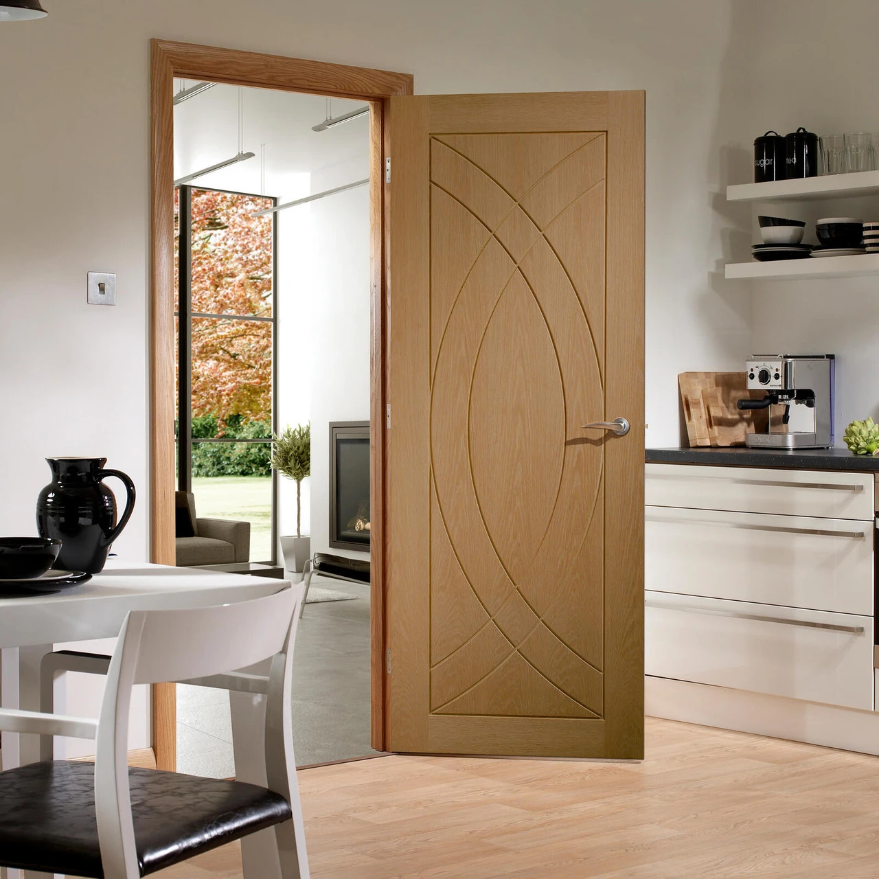 XL Treviso Pre-Finished Internal Oak Door 4 XL Treviso Pre-Finished Internal Oak Door - Image 2